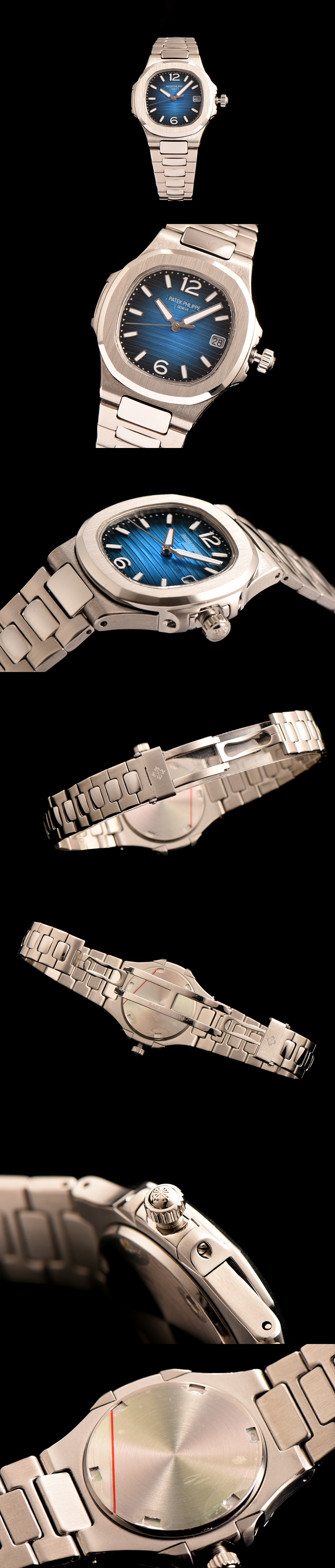 파텍필립 여성용 노틸러스-43 쿼츠 34mm